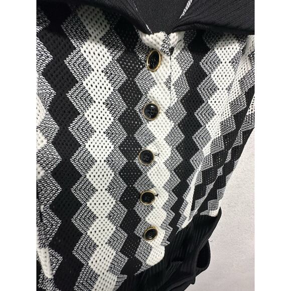 Vintage Jerell of Texas Pantsuit Sz Small Wide Leg Sleek Mod Boho Chic 70’s - Picture 7 of 12